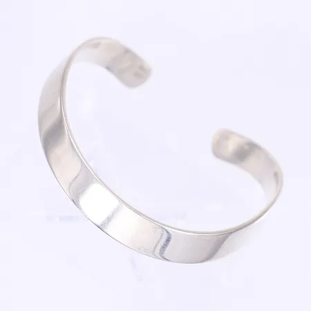 Armband stelt Ø55mm bredd 8mm GHA silver 925/1000 Vikt: 19,4 g