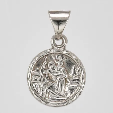Hänge Ø 10mm längd ca 15mm 925/1000 silver Vikt: 0,5 g