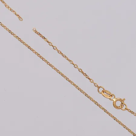 Kedja, defekt, av, 18K Vikt: 1,2 g