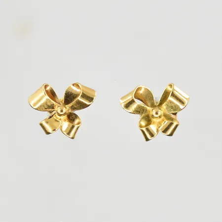 Örhängen rosetter stl 10x10 mm, 18K. Vikt: 1,3 g