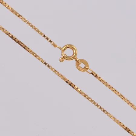 Kedja Venezia längd 41,5cm, bredd 1mm, 18K Vikt: 3,8 g