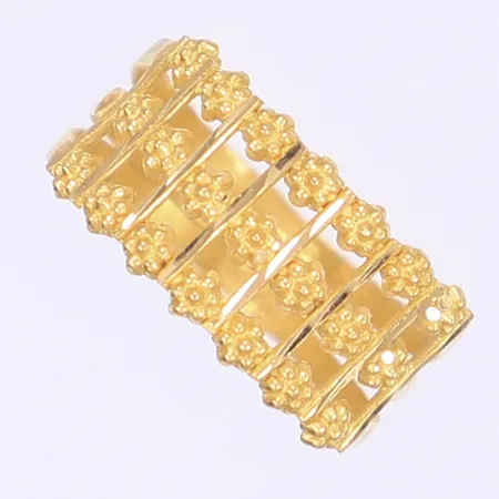 Ring stl: 17½ bredd 5-9mm 22K Vikt: 2,6 g