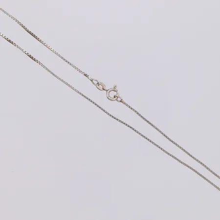 Kedja Venezia längd 49cm, bredd 1mm, silver 925/1000 Vikt: 2,9 g