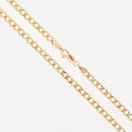 Kedja Pansar 56cm, bredd: 4mm, GHA, 18K Vikt: 8,8 g