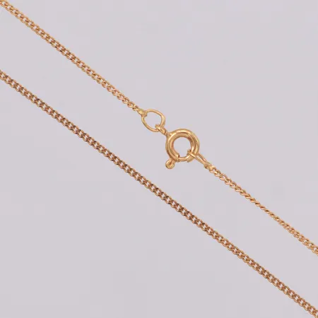 Kedja Pansar längd 59,5cm, bredd 1mm, 18K Vikt: 2,6 g