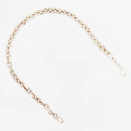 Armband Ankar 21cm, bredd: 4,5mm, silver 925/1000 Vikt: 12,1 g