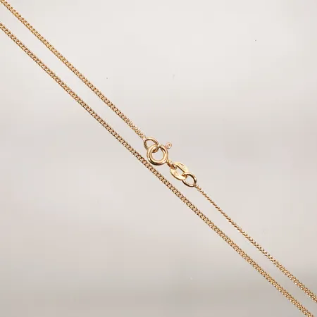 Kedja pansar 38cm bredd 1,2mm 18k Vikt: 2,5 g