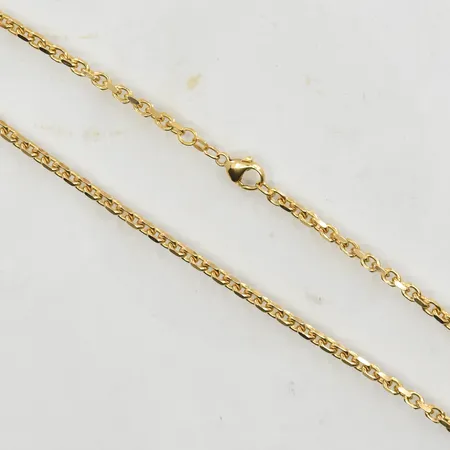 Kedja Ankar längd 52 cm, bredd 4 mm, 18K. Vikt: 30,2 g