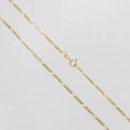 Kedja Figaro längd 53cm, bredd 2mm, 14K Vikt: 5,9 g