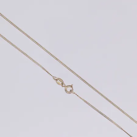 Kedja Pansar längd 38,5cm, bredd 1,2mm, silver 925/1000 Vikt: 1,6 g