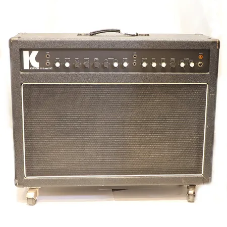 Förstärkare Kustom III Lead SC, slitage  Skickas med postpaket.