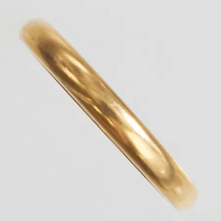 Ring slät stl:20, bredd: 3mm, svenska stämplar, personlig gravyr, 18K Vikt: 5,2 g