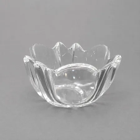 Skål Dala, Lars Hellsten Orrefors, höjd ca 8cm, Ø ca13,5cm, klarglas