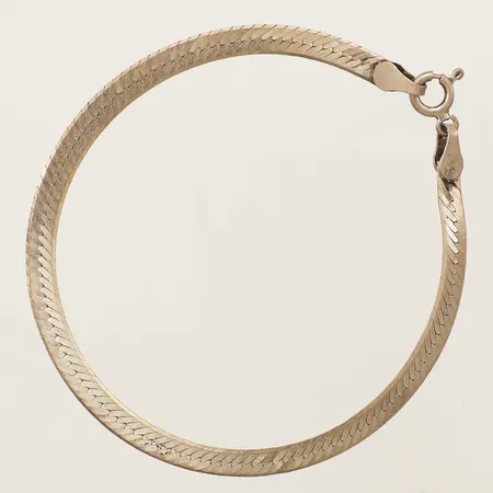 Armband längd 18,5cm bredd 4mm silver 925/1000 Vikt: 3,5 g
