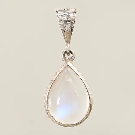 Hänge med troligen månsten ca 27,3 x 11mm silver 925/1000 Vikt: 2,7 g
