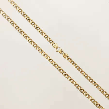 Kedja Pansar längd 52cm bredd 5,2mm 18K Vikt: 23 g