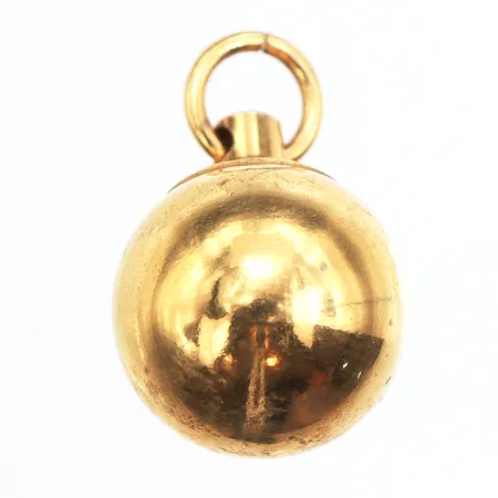 Hänge Skultunakula, Ø17mm, förgylld mässing något sliten/repig.