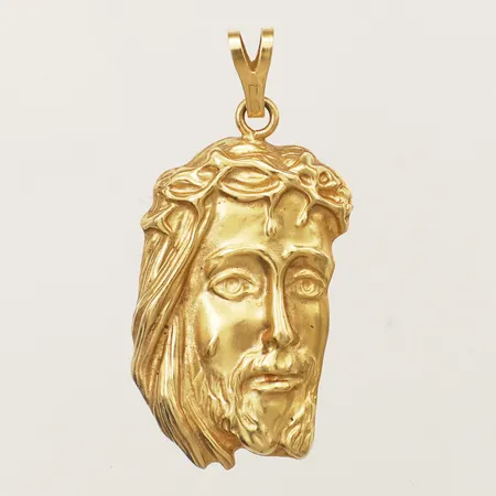 Hänge Jesus längd 50mm bredd 22mm, 18K Vikt: 5,2 g