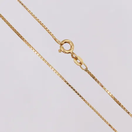 Kedja Venezia längd 45,3cm, bredd 0,9mm, 18K  Vikt: 2,5 g