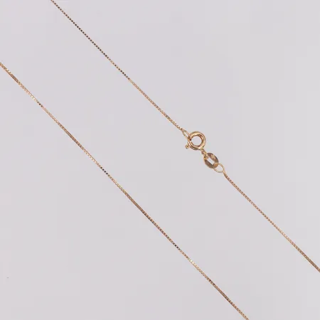 Kedja Venezia längd 42cm bredd 0,8mm, 18K Vikt: 1,4 g