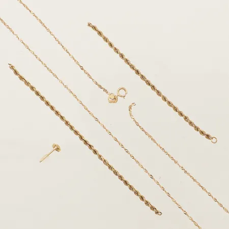 Diverse guld defekt udda 18K Vikt: 1,9 g