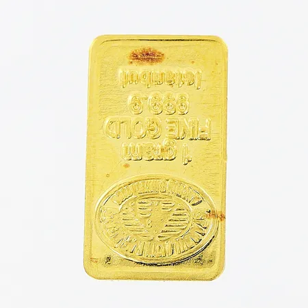 Guldtacka Istanbul Fine Gold 999,9, 1 gram, 24K Vikt: 1 g