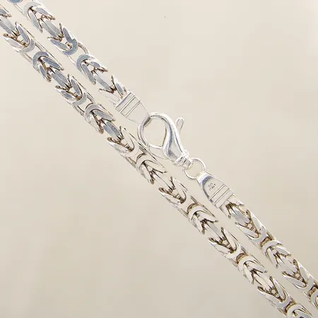 Kedja Kejsar längd 65cm bredd 7,2mm silver 925/1000 Vikt: 155,6 g