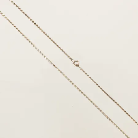 Kedja längd 49,5cm bredd 1,9mm defekt låsögla silver 835/1000 Vikt: 8,5 g