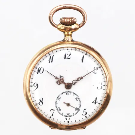 Mormorsur i 14K, Ø32mm, boettnr: 52316, innerboett i metall, service behov, ej funktionstestad, bruttovikt: 24,6g.