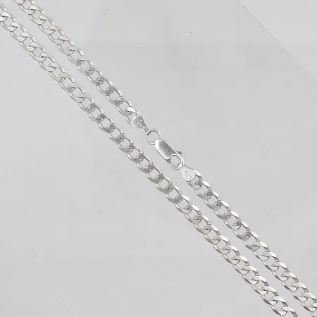 Kedja Pansar längd 45,5cm bredd 5mm 925/1000 silver Vikt: 15,1 g