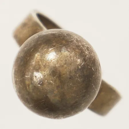 Ring med kuldekor stl17 reglerbar storlek, bredd 13mm Siersbøl Danmark silver 925/1000 Vikt: 4,3 g