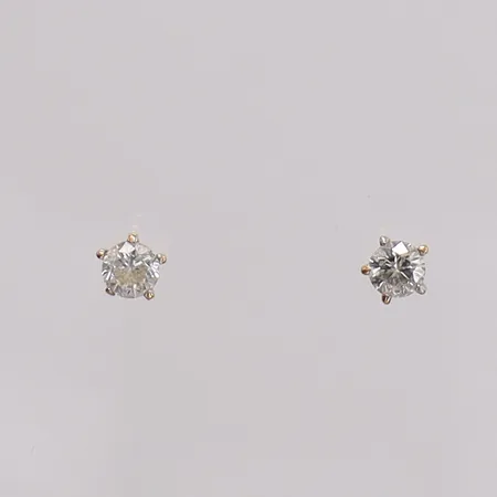 Örhängen med stenar ca Ø3mm. 21K Vikt: 0,7 g