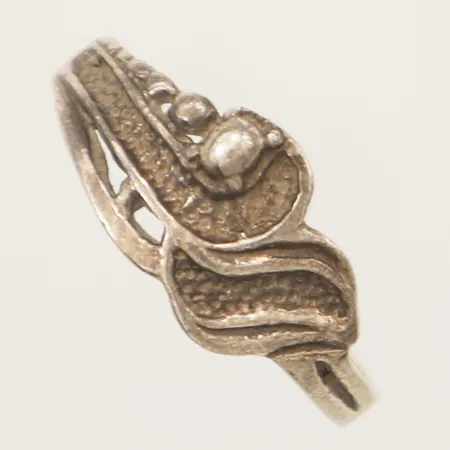 Ring stl:15¾ bredd 7,8mm silver 925/1000 Vikt: 1,3 g
