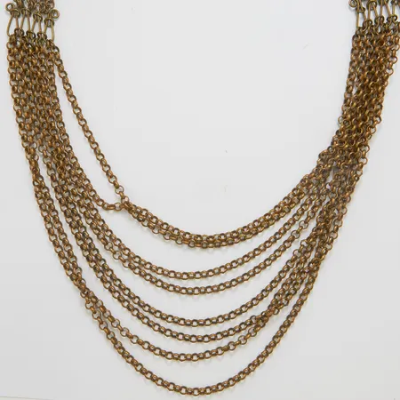 Collier Kalevala Koru "Birds of paradise" Finland, 48cm, brons