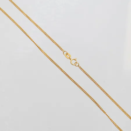 Kedja Pansar längd: 45, bredd: 1,5mm, 18K Vikt: 4,1 g