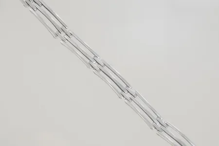Armband längd 22 cm, bredd 10 mm, silver 925/1000 Vikt: 44,9 g
