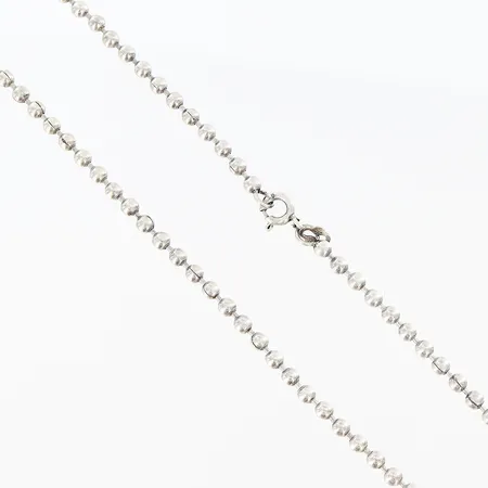 Kedja kullänk längd 50cm, bredd 3mm, silver 925/1000 Vikt: 12,3 g