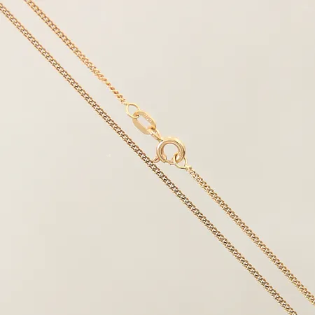 Kedja Pansar GHA längd 45cm, bredd 1,2mm 18K  Vikt: 2,7 g