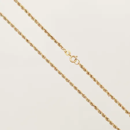 Kedja Cordell längd 46cm bredd 2,4mm 14K Vikt: 3,8 g