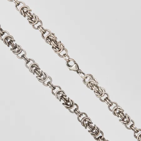 Kedja Kejsarlänk längd 35,5cm bredd 5mm, 925/1000 silver Vikt: 32,5 g