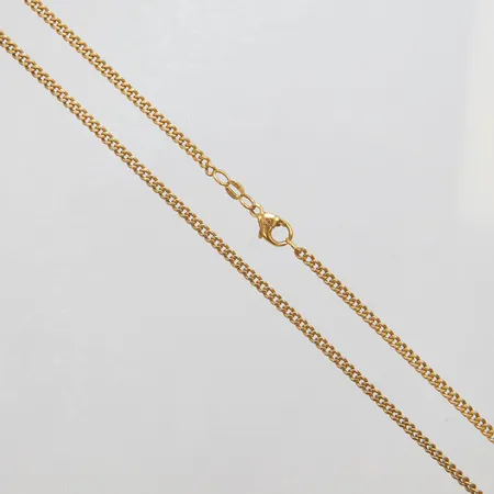 Kedja Pansar längd: 50,3cm, bredd: 2,6mm, Balestra, 18K Vikt: 12,5 g Skickas med postpaket.