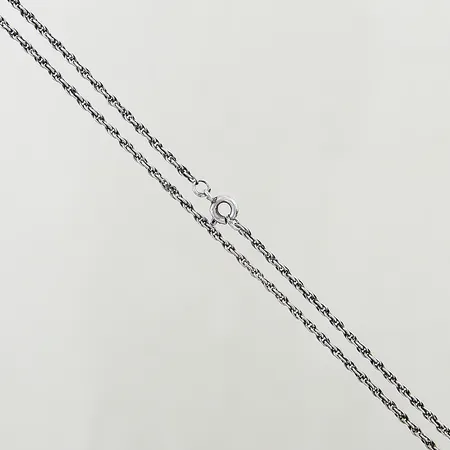 Kedja längd 45cm, bredd 2mm silver 830/1000 Vikt: 4,3 g