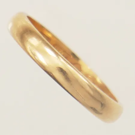 Ring slät stl:17¼ bredd 3,1mm, gravyr 18K Vikt: 3,4 g