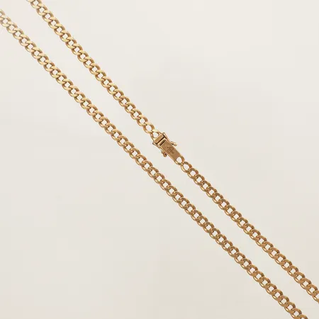 Kedja Pansar längd 52,5cm, bredd 4,9mm, Balestra 18K Vikt: 36,9 g