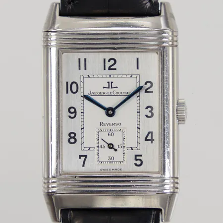 Herrur Jaeger-Le Coultre Reverso Grande Taille, stål, manuell, 36,5x26mm, boettnr: 270.8.62, serienummer: 1753059, utan armband/länk, box, ytterkartong, inga andra tillbehör Vikt: 0 g