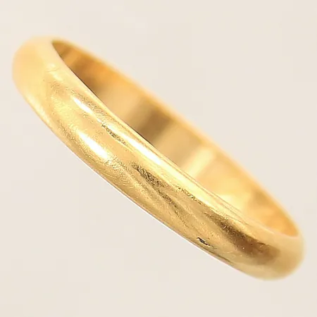 Ring slät stl: 23½, bredd 4mm, gravyr 23K Vikt: 7,8 g