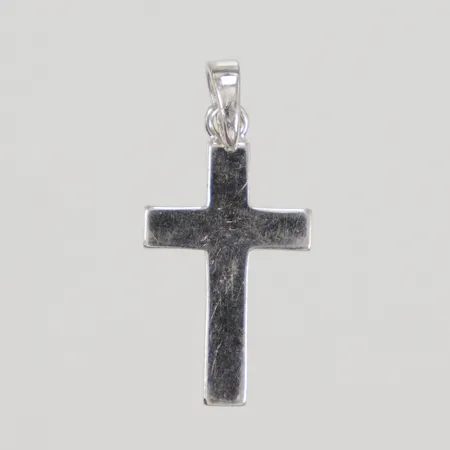 Hänge kors 20mm, bredd 10mm, 925/1000 silver Vikt: 1,3 g