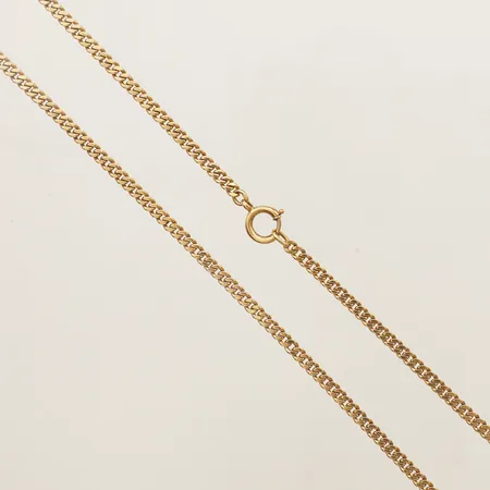 Kedja Pansar längd 44,5cm, bredd 3,5mm 18K Vikt: 19,7 g