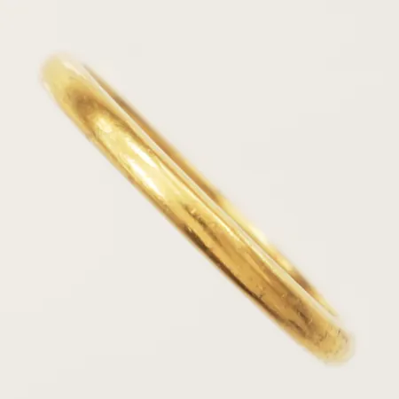 Ring stl:18 bredd 2,3mm förgylld GHA silver 925/1000 Vikt: 1,8 g