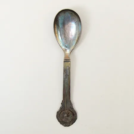 Dopssked 17cm personlig gravyr silver 830/100 Vikt: 28,8 g